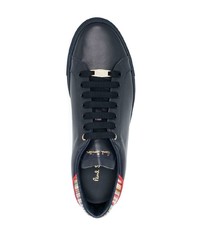Paul Smith Stripe Detailing Leather Sneakers