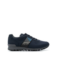 Prada Technical Lace Up Sneakers