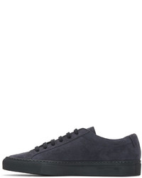 Woman By Common Projects Navy Original Achilles Sneakers