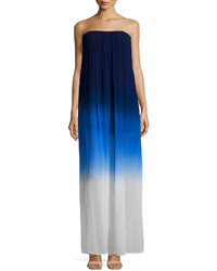 Young Fabulous And Broke Elenor Ombre Maxi Dress Navyblue