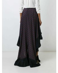 Lanvin Ruffled Pattern Skirt