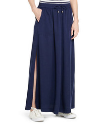 Lauren Ralph Lauren Side Slit Maxi Skirt
