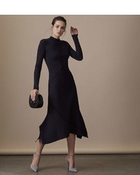 Reiss Amanda Turtleneck Knitted Dress