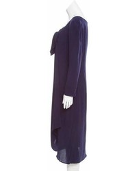 Chloé Long Sleeve Midi Dress