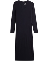Majestic Midi Dress With Cotton And Cashmere