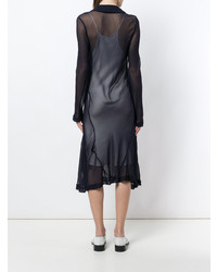 Comme Des Garçons Vintage Sheer Midi Dress