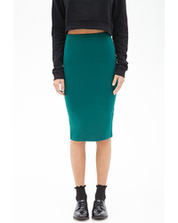 Forever 21 Classic Knit Pencil Skirt