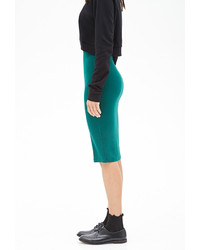 Forever 21 Classic Knit Pencil Skirt