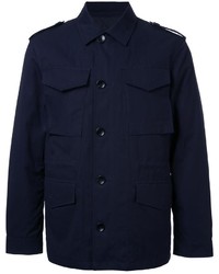 Kent & Curwen Detaachable Quilt Lined Military Jacket