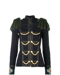 Mr & Mrs Italy Military Inspired Fitted Jacket