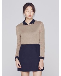 A Line Mini Skirt Na