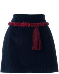 Au Jour Le Jour Tassel Detail Mini Skirt