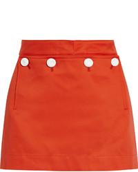 Acne Studios Dance Bonded Cotton Mini Skirt