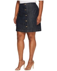MICHAEL Michael Kors Michl Michl Kors Plus Size Button Detail Mini Skirt Skirt
