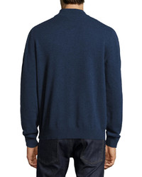 Neiman Marcus Cashmere Mock Neck Sweater