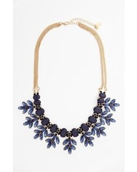 Tasha Na Couture Crystal Leaf Statet Necklace