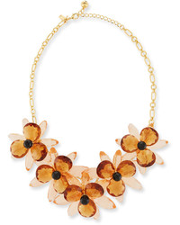 Kate Spade New York Crystal Flower Statet Necklace