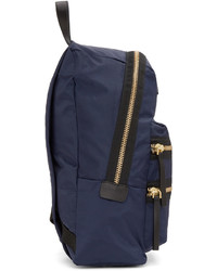 Marc Jacobs Blue Nylon Biker Backpack