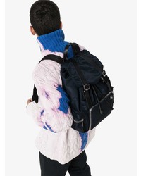 Burberry Blue Nylon Padded Backpack