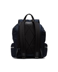 Burberry Blue Nylon Padded Backpack