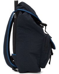 Ps By Paul Smith Navy Nylon Backpack