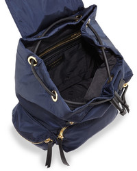 Burberry Nylon Backpack Ink Blue