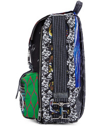 Kenzo Nylon Multi Print Backpack