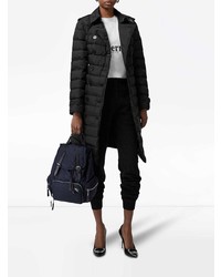 Burberry The Medium Rucksack In Puffer Nylon And Leather