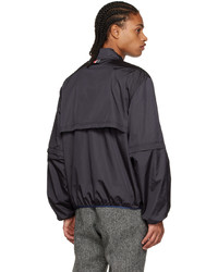 Thom Browne Black Removable Sleeve Jacket