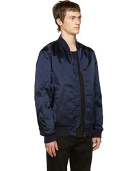 Acne Studios Navy Selo Bomber Jacket