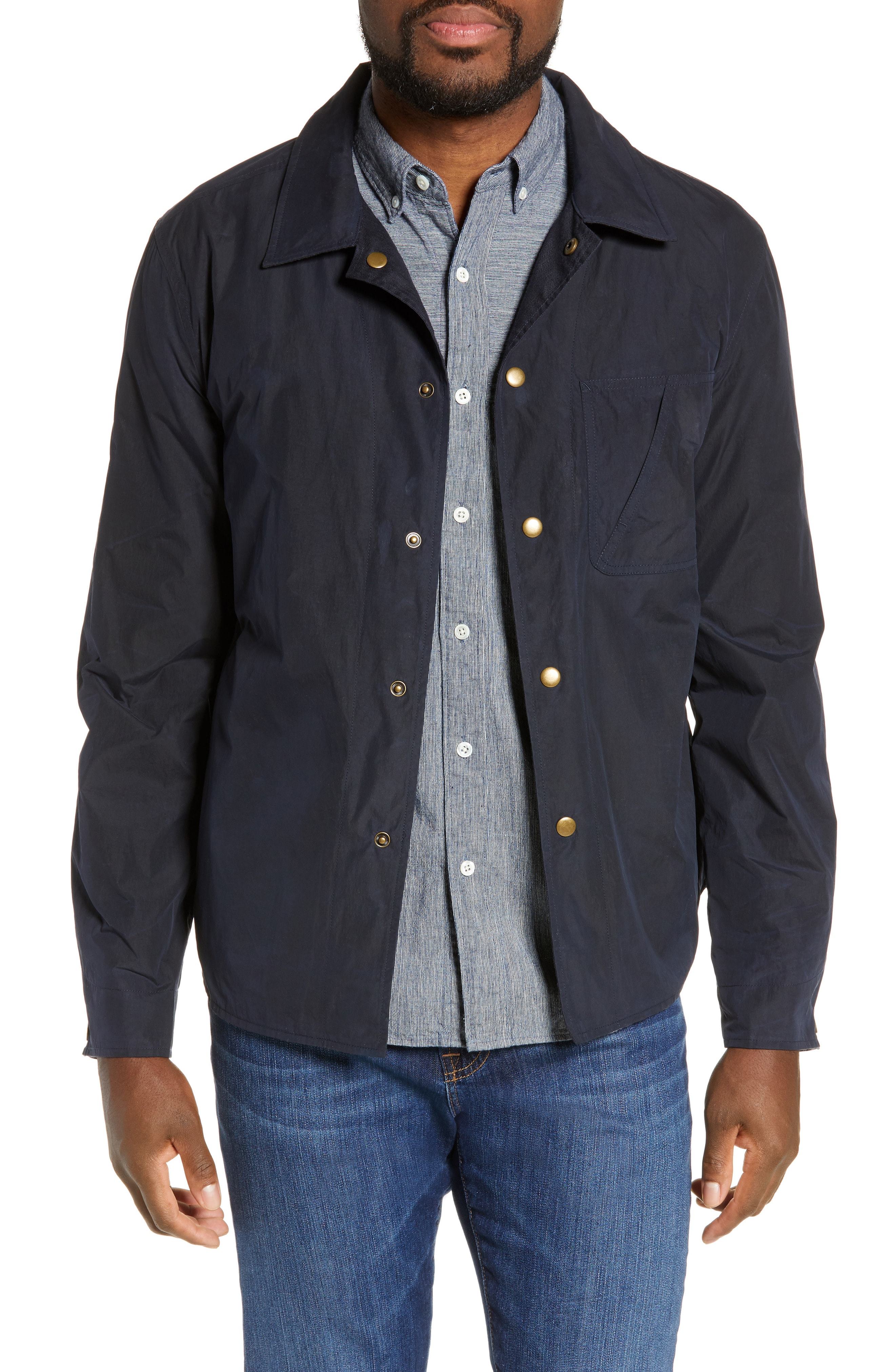 Billy reid 2025 reversible shirt jacket