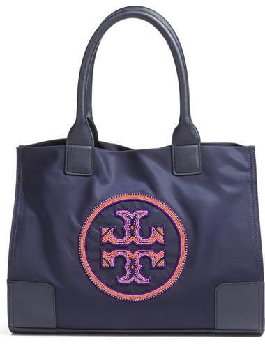 Tory Burch Blue Yonder Ella Nylon Tote