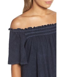 French Connection Chisulo Off The Shoulder Swing Dress