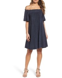 French Connection Chisulo Off The Shoulder Swing Dress