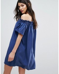 French Connection Stayton Off Shoulder Dress