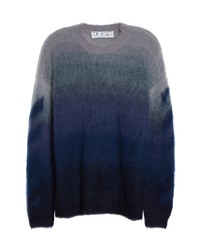 Off-White Diagonal Stripe Brushed Sweater