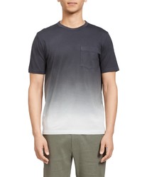 Navy Ombre Crew-neck T-shirt
