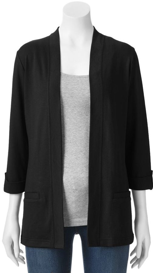 Croft and barrow sale open front cardigan