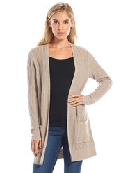 Sonoma Goods For Lifetm Open Front Ribbed Cardigan