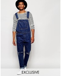 Reclaimed Vintage Distressed Overalls