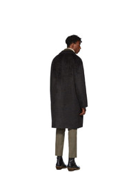 Lemaire Blue Chesterfield Coat