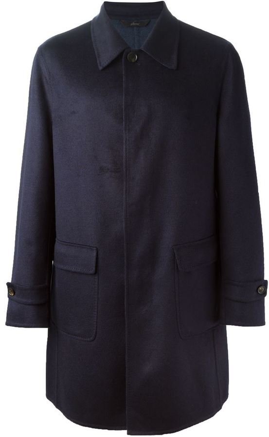 Brioni Classic Raincoat, $3,467 | farfetch.com | Lookastic