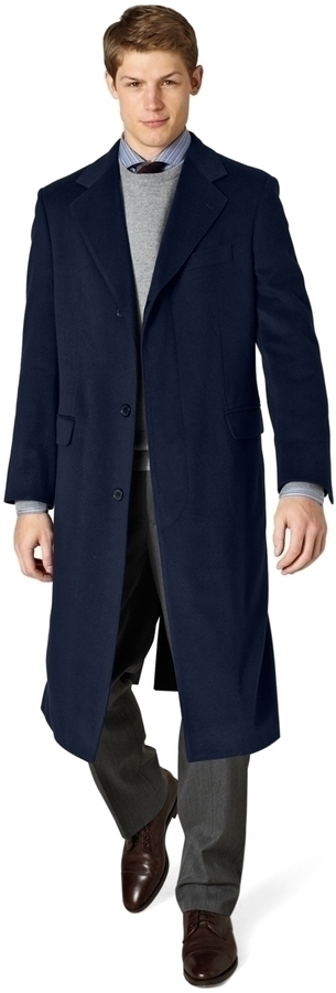 Brooks Brothers Golden Fleece Westbury Overcoat | Where to buy & how to ...