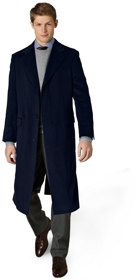 Brooks Brothers Westbury Overcoat, $1,898 | Brooks Brothers | Lookastic
