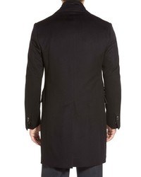 Corneliani Classic Fit Solid Wool Overcoat