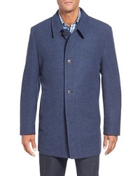 Corneliani Classic Fit Wool Cashmere Overcoat