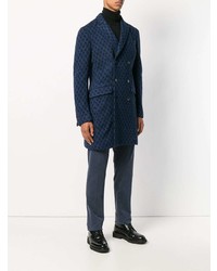 Etro Double Breasted Patterned Coat