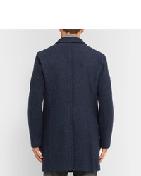 Loro Piana Double Breasted Virgin Wool And Cashmere Blend Coat