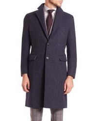 Eidos Wool Cashmere Silk Overcoat