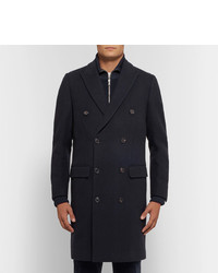 Salle Privée Ives Double Breasted Wool Blend Coat